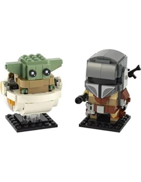 Set LEGO Star Wars Ahsoka Tano y Mandalorian BrickHeadz Set LEGO Star Wars Ahsoka Tano y Mandalorian BrickHeadz