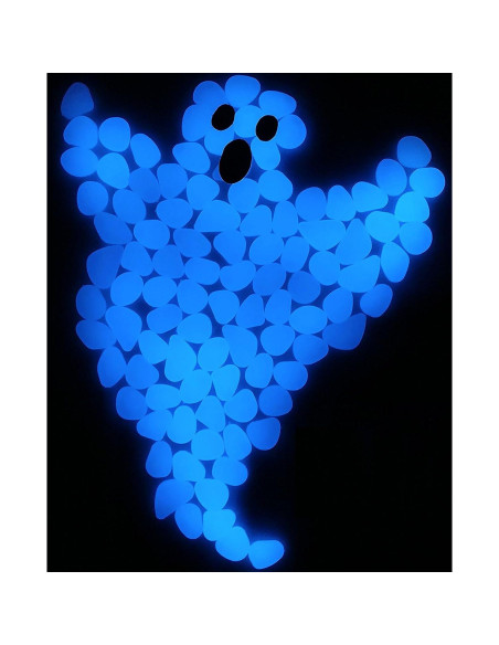 Piedras Brillantes Azul 150pcs para Jardín y Acuario Piedras Brillantes Azul 150pcs para Jardín y Acuario