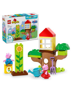 LEGO DUPLO Peppa Pig Jardín y Casa del Árbol 20 Piezas