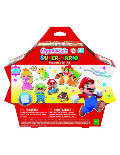 Conjunto de Personajes Aquabeads Super Mario - 700 Perlas