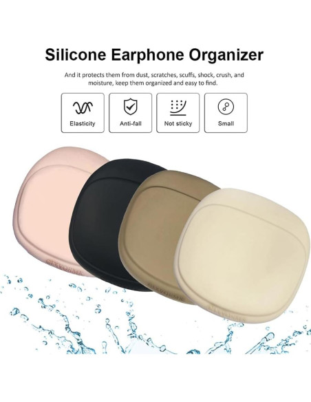 Organizador de Auriculares de Silicona CIXVOEMK - 4 Colores Organizador de Auriculares de Silicona CIXVOEMK - 4 Colores
