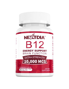 Vitamina B12 Metilcobalamina 10000 mcg Nextdia 90 Tabletas