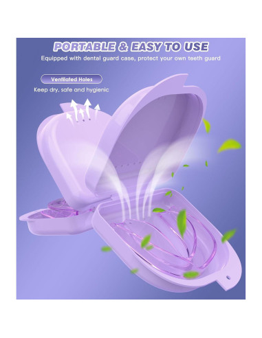 Protector Bucal Nocturno Litlcutie Pequeño 4 Unidades