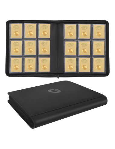 Carpeta Toploader Qurhafoo para 324 Tarjetas Coleccionables