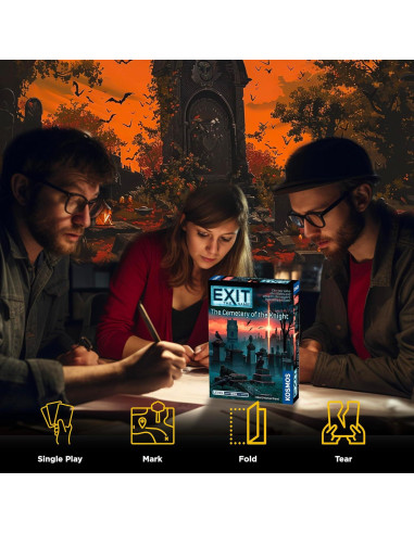 Juego de Escape Thames & Kosmos EXIT Cementerio del Caballero