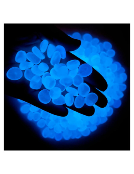 Rocas Brillantes en la Oscuridad Seetooogames - 500 Piezas Azules Rocas Brillantes en la Oscuridad Seetooogames - 500 Piezas Azules