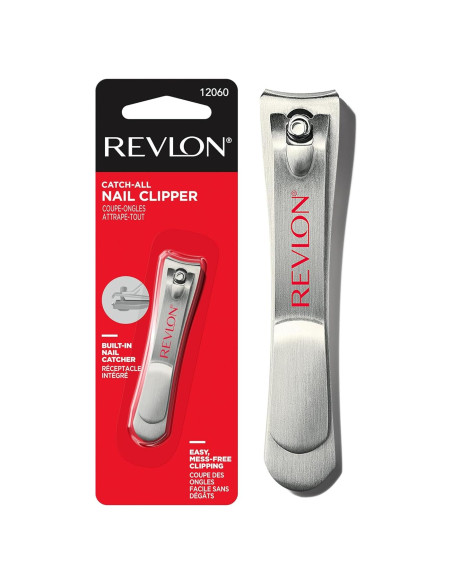 Cortador de Uñas Revlon Todo en Uno con Recogedor Integrado Cortador de Uñas Revlon Todo en Uno con Recogedor Integrado