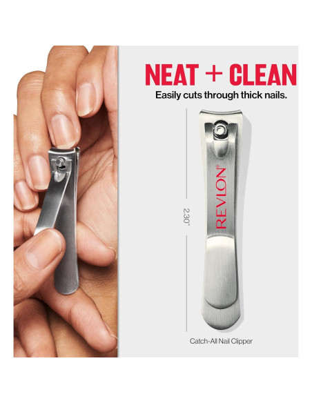 Cortador de Uñas Revlon Todo en Uno con Recogedor Integrado Cortador de Uñas Revlon Todo en Uno con Recogedor Integrado