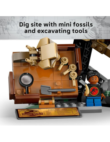 LEGO Mundo Jurásico Cráneo de Triceratops 76969 - Set 468 Piezas