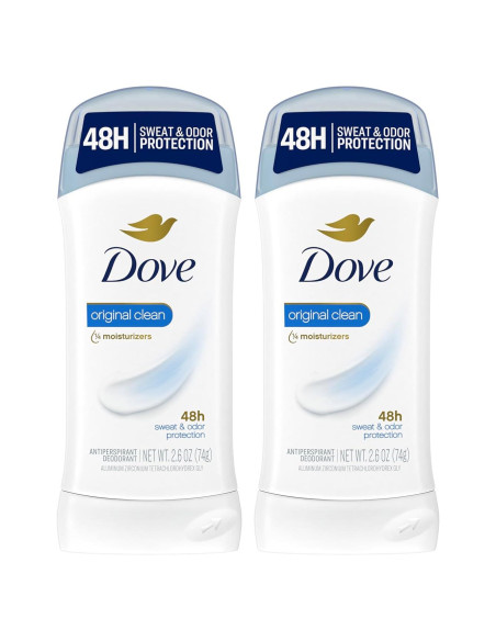 Dove Antitranspirante Desodorante Barra Limpio Original 73.71 g Dove Antitranspirante Desodorante Barra Limpio Original 73.71 g