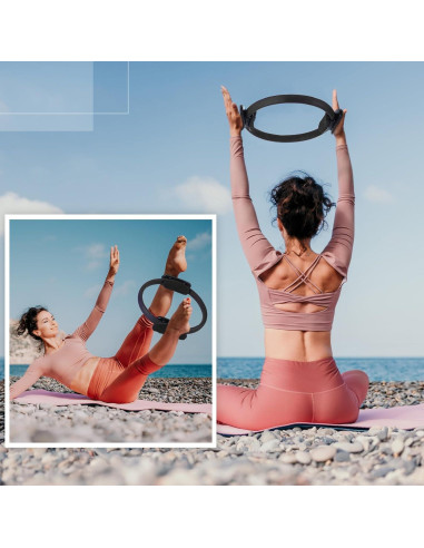 Anillo de Pilates Syhood 30 cm - 6 Unidades de Ejercicio