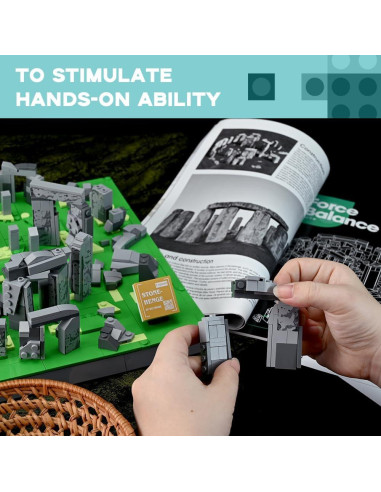 Set de Modelo Stonehenge Artorbricks 753 Piezas