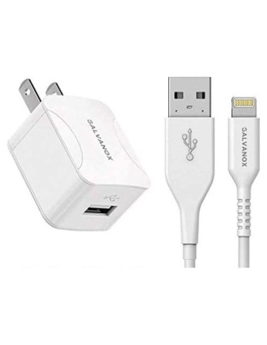 Cargador Galvanox para iPhone 10W con Cable Lightning 1.5m