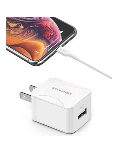 Cargador Galvanox para iPhone 10W con Cable Lightning 1.5m