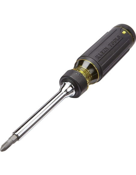 Destornillador multifuncional Klein Tools 15-en-1 con puntas Destornillador multifuncional Klein Tools 15-en-1 con puntas