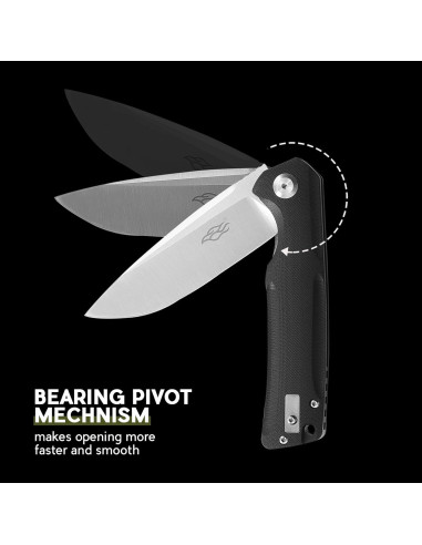 Cuchillo Plegable Firebird Ganzo FH91-GB Acero D2 Mango G10 Verde
