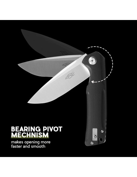 Cuchillo Plegable Firebird Ganzo FH91-GB Acero D2 Mango G10 Verde Cuchillo Plegable Firebird Ganzo FH91-GB Acero D2 Mango G10 Verde