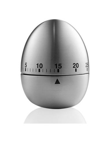 Temporizador mecánico de cocina QAOZUOI 60 minutos forma de huevo