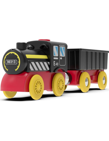 Locomotora a Pilas May & Z para Vías de Madera 9,65 cm
