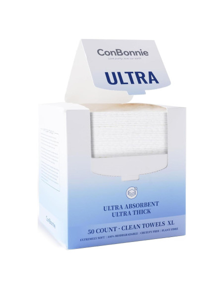 Toalla Facial Desechable Conbonnie Ultra Suave 50 Unidades Toalla Facial Desechable Conbonnie Ultra Suave 50 Unidades
