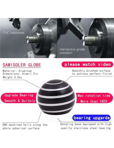 Juguete Cinético de Escritorio Samisoler - Alivio de Estrés 3.81 cm