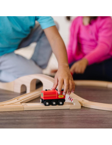 Juego de Tren de Madera Melissa & Doug 22 Piezas