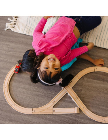 Juego de Tren de Madera Melissa & Doug 22 Piezas