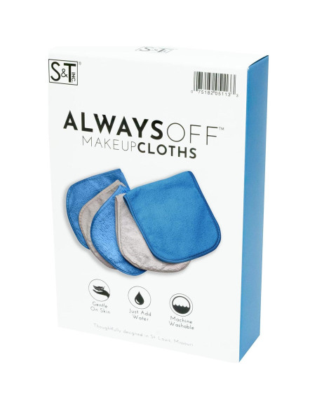 Toallitas Desmaquillantes Reutilizables S&T INC. 5PK 15.24x30.48cm Toallitas Desmaquillantes Reutilizables S&T INC. 5PK 15.24x30.48cm
