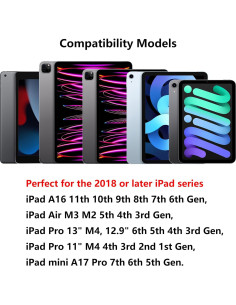 Lápiz Stylus Waiktyne para iPad A16 11" 10" 9" 8" 7" 6" Gen 2