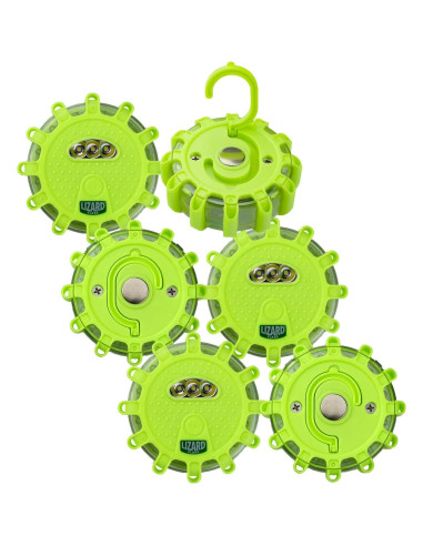 Bengalas LED de Seguridad Lizard Flare - 15 LEDs, 9 Modos