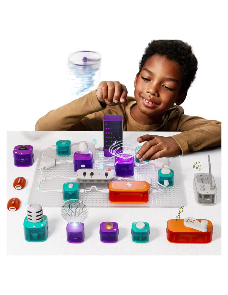 Kit de Circuitos Eléctricos Science Can para Niños 80 Experimentos Kit de Circuitos Eléctricos Science Can para Niños 80 Experimentos