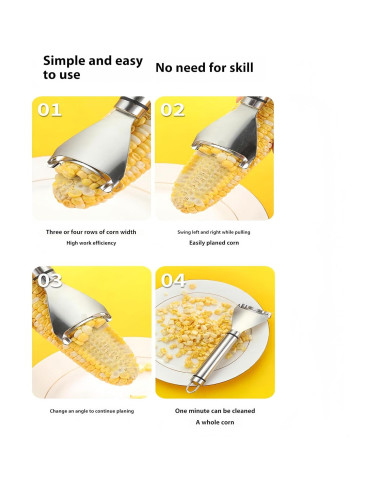 Pelador de Maíz Otodikat de Acero Inoxidable 181g