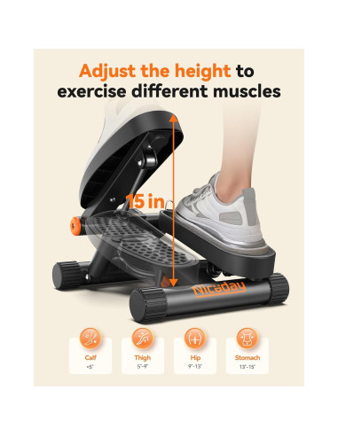 Escalador Niceday 6201NL con Bandas de Resistencia 136 kg