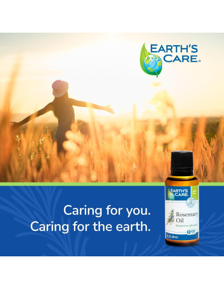 Aceite Esencial de Romero Puro Earth's Care 29.57 ml Aceite Esencial de Romero Puro Earth's Care 29.57 ml