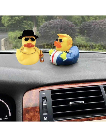 Pato de Goma Amarillo TAOHUAJIANG Decoración Divertida Pato de Goma Amarillo TAOHUAJIANG Decoración Divertida