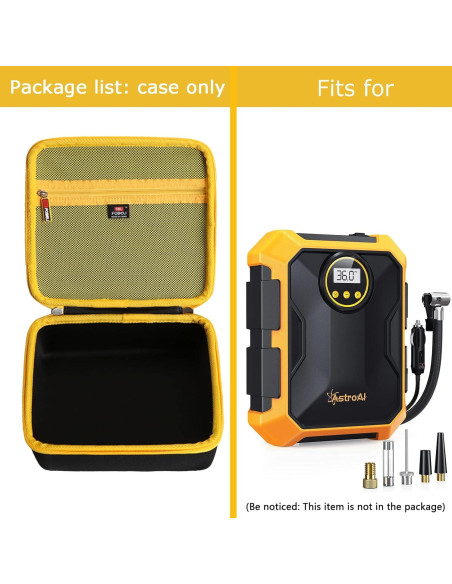 Funda Dura para Compresor de Aire AstroAI CZK-3674 FBLFOBELI