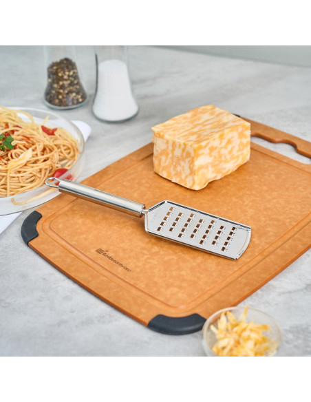 Rallador Grueso de Acero Inoxidable Restaurantware 27.94 cm Rallador Grueso de Acero Inoxidable Restaurantware 27.94 cm