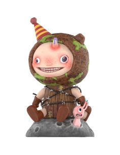 Figura POP MART Hirono x Polar Symbiosis 10 cm Juguete Decorativo 2