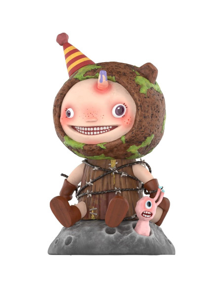 Figura POP MART Hirono x Polar Symbiosis 10 cm Juguete Decorativo Figura POP MART Hirono x Polar Symbiosis 10 cm Juguete Decorativo