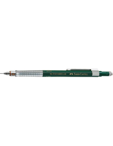 Lápiz Mecánico Faber-Castell TK Fine Vario 0.5mm Verde