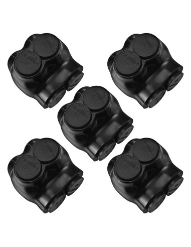 5 Conectores de Cable Multi Aislados Saysurey 1-14 AWG