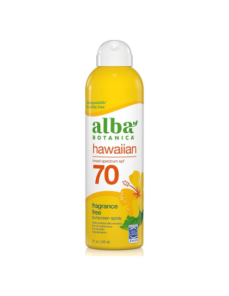 Protector Solar Spray Alba Botanica SPF 70 Coco Hawaiano 148 ml Protector Solar Spray Alba Botanica SPF 70 Coco Hawaiano 148 ml