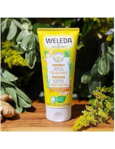 Gel de Ducha Energía Esenciales Weleda 200 ml Libre de Parabenos