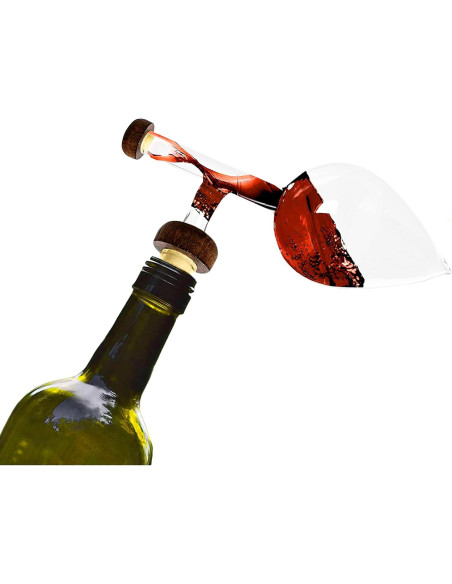 Decantador de Vino The Wine Savant Aerador de Bulbo 12.7 cm Decantador de Vino The Wine Savant Aerador de Bulbo 12.7 cm