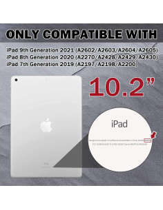 Funda Protectora Grado Militar ZoneFoker para iPad 10.2" 9na/8va/7ma Gen 2