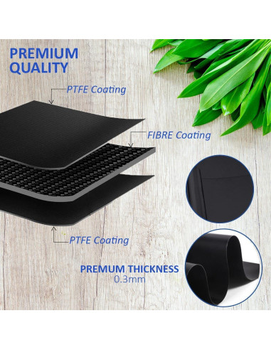 Forros de Horno VLA 2 Piezas Silicona 63.5x43.2cm Antiadherentes