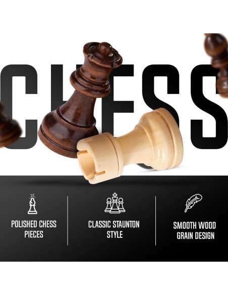 Juego de Ajedrez Magnético Chess Armory 38x38cm Madera de Haya Juego de Ajedrez Magnético Chess Armory 38x38cm Madera de Haya