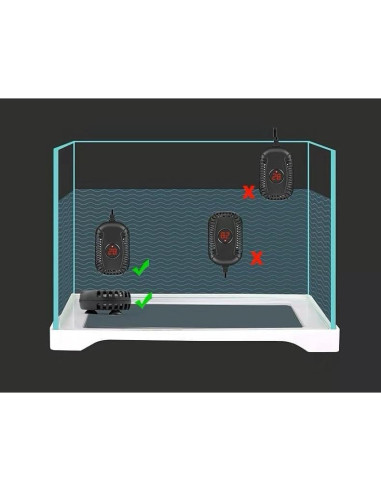 Calentador de Acuario JULIAQUA 150W con Pantalla Digital