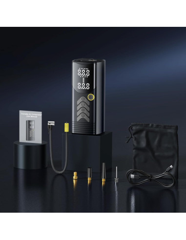 Compresor de Aire Portátil Ratolo CQB-008-5a 150PSI Batería 25000mAh
