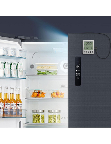 Termómetro Digital de Refrigerador Vlejeari ZZ10 con Alarma